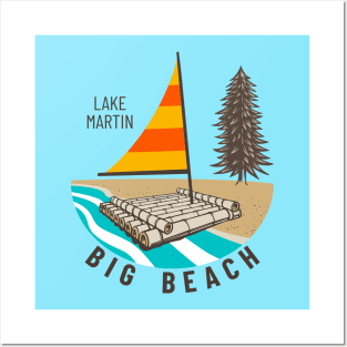 Big Beach • Lake Martin Posters and Art